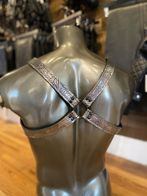 Classic Bulldog Harness - Metallic